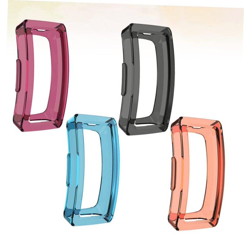 4pcs TPU Watch Shell Protective Case For Inspire Hr Assorted Color - Image 3
