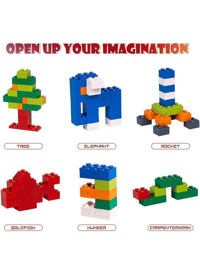 Lekebaby Lekebaby Classic 1500 Pieces Building Bricks Kit Basic Brick Set Classic Colors for Kids Creative Play, Compatible with All Major Brands, Gifts Educational Toy for Boys Girls 6 Years Old and Up  - Image 5