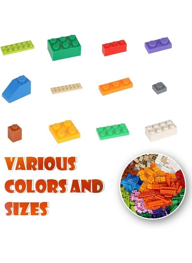 Lekebaby Lekebaby Classic 1500 Pieces Building Bricks Kit Basic Brick Set Classic Colors for Kids Creative Play, Compatible with All Major Brands, Gifts Educational Toy for Boys Girls 6 Years Old and Up  - Image 3