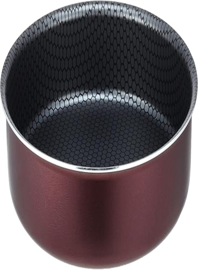 Trueval round oven tray dark red size 24 cm