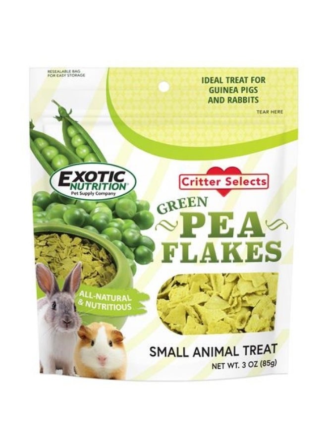 EXOTIC NUTRITION Green Pea Flakes 3oz 