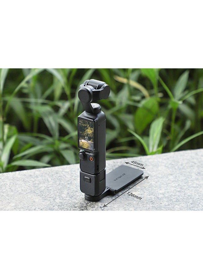 Sunnylife - Insta360 X4 Magnetic Mount Stand Compatible for Insta360 Camera, Magnet Steering Holder Bracket with 1/4 Screw for 360 Action Camera, Stand Base for Insta360 X4/X3/X/GO 3/GO 2/DJI Pocket 3 - Image 1