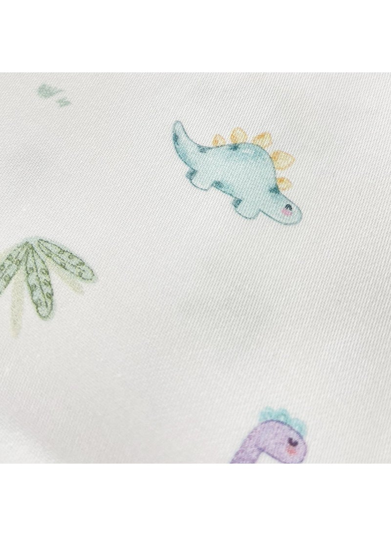 Casadora Baby Dino 100% Cotton Satin Child Pillowcase - 50 x 70 cm  - Image 4
