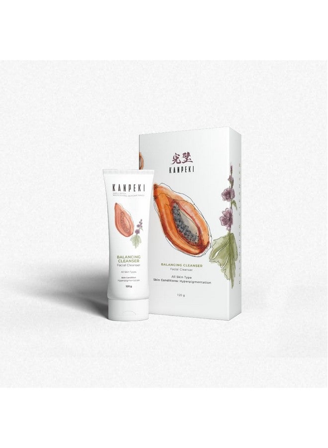 Kanpeki - Balancing Cleanser Face Wash to Gently Brighten Skin | Cleanser for Dry to Normal & Sensitive Skin | Reduces Hyperpigmentation | Provides Even Skin Tone | Japanese Skin Care Product - Image 1