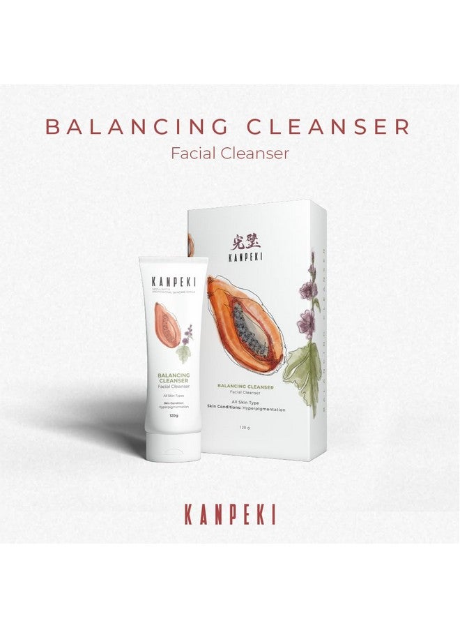 Kanpeki - Balancing Cleanser Face Wash to Gently Brighten Skin | Cleanser for Dry to Normal & Sensitive Skin | Reduces Hyperpigmentation | Provides Even Skin Tone | Japanese Skin Care Product - Image 2