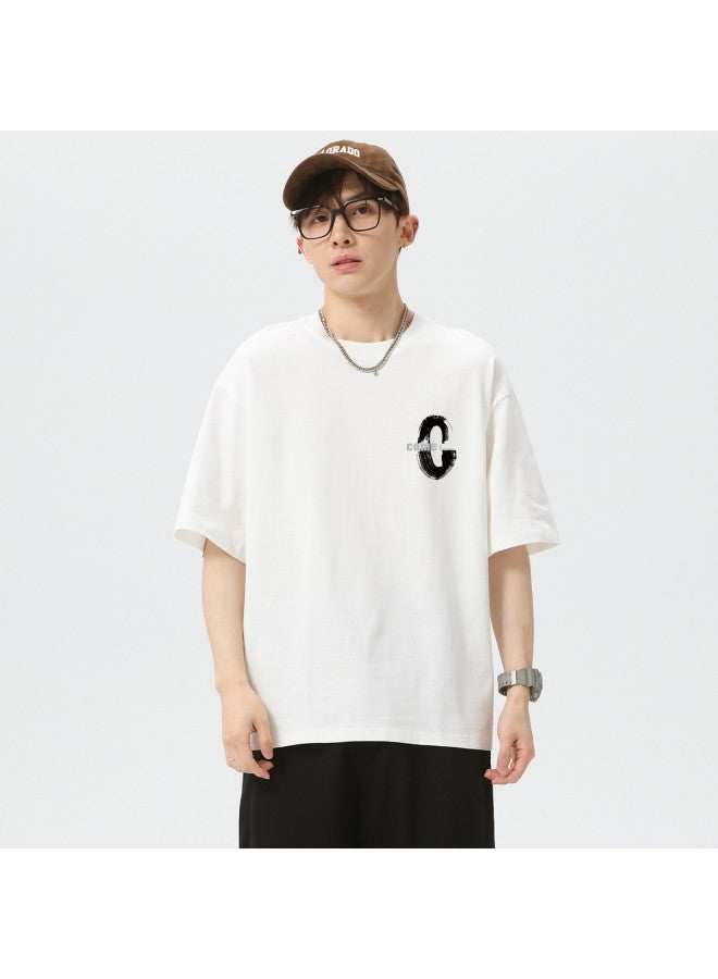 Baleno men's Summer Short Sleeve T-shirt - Loose Fit, Comfortable Pure Cotton Breathable Casual Top - Image 4