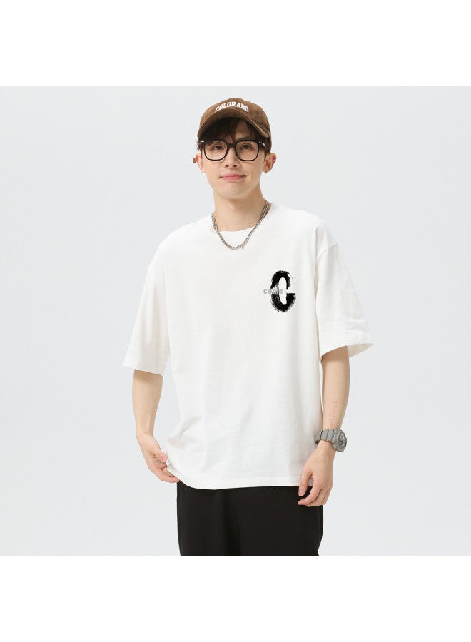 Baleno men's Summer Short Sleeve T-shirt - Loose Fit, Comfortable Pure Cotton Breathable Casual Top - Image 3