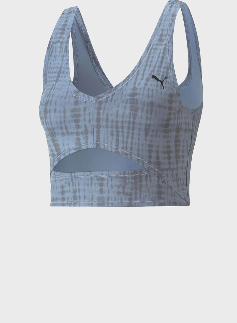 PUMA Studio Aop Cropped Top