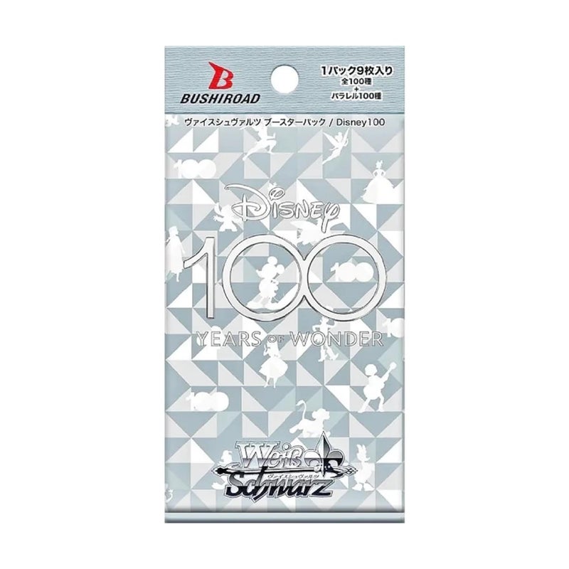 Bushiroad [مكافأة] حزمة تعزيز وايس شوارز ديزني 100، صندوق من 16 حزمة - Image 2