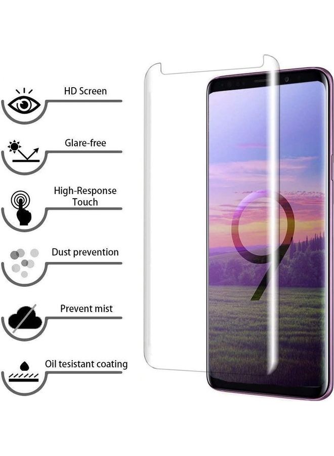 ICS Tempered Glass Screen Protector For Samsung Galaxy S9+ Clear - Image 2