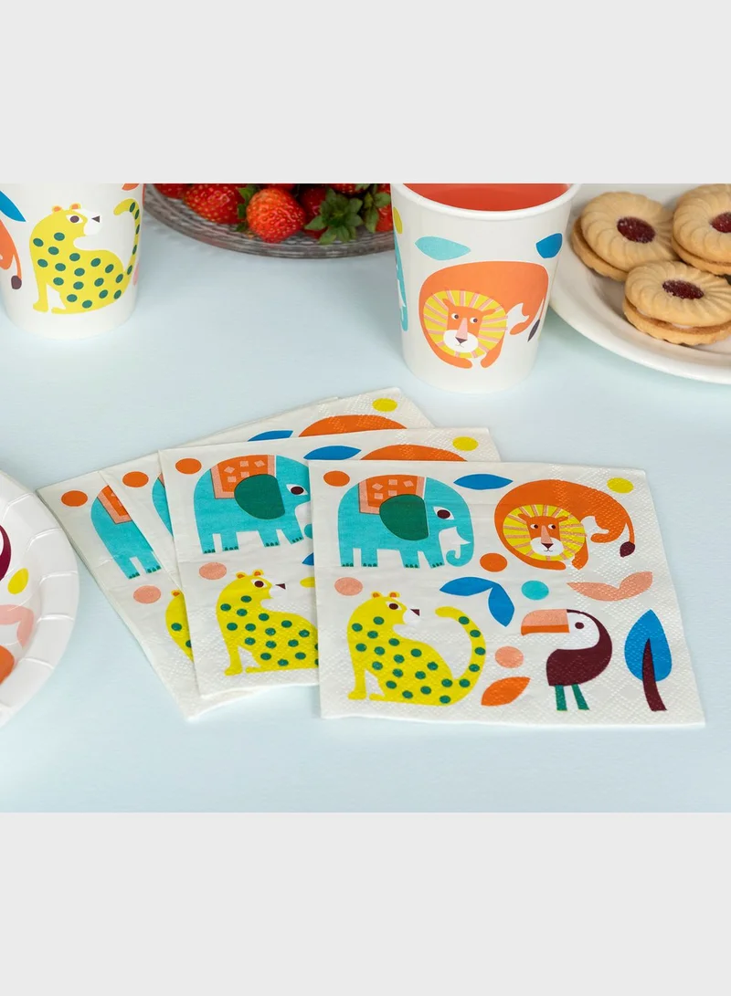 Rex London Wild Wonders Napkins (Pack Of 20)