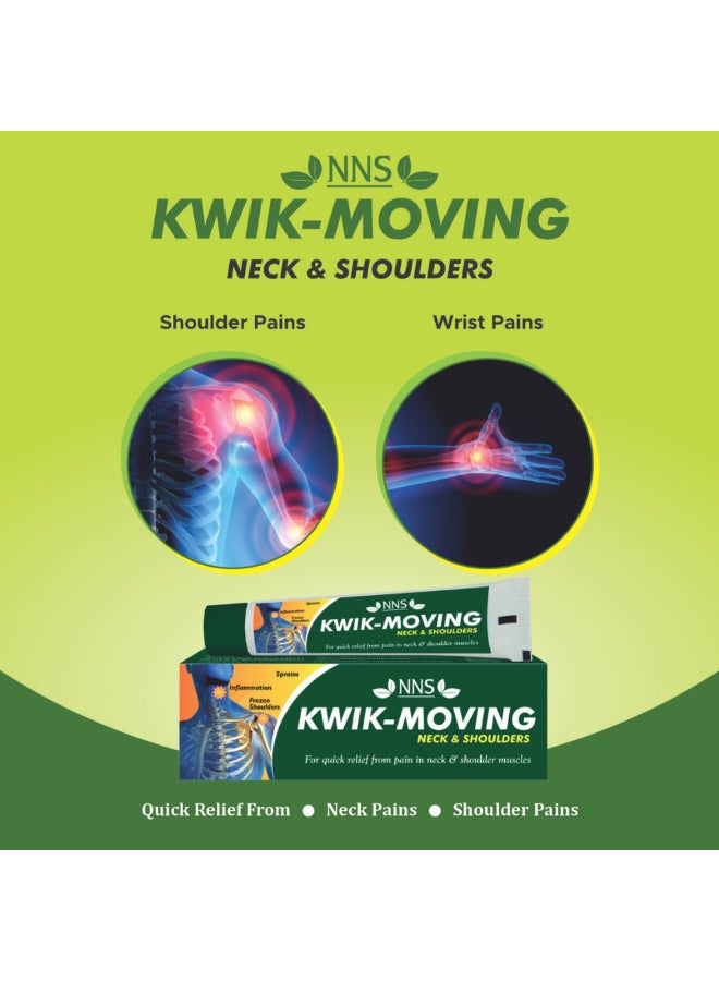 NNS Kwik-Moving- Gel Neck & Shoulders 50Gm - Image 3
