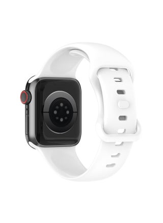 Digital Computer/smart Watch Strap Replacement - Leather Strap Magnetic Buckle-Color:White-Specifications:38/40/41mm Universal Small Size - pzsku/Z2A9ACE00775035988249Z/45/1746198741/76a4cc4b-1f81-46c2-9c26-ce31ffc29d40