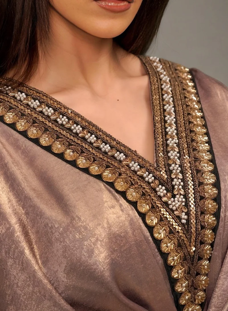 Ecstacy  Drape Style kaftan for Women | Best Price UAE