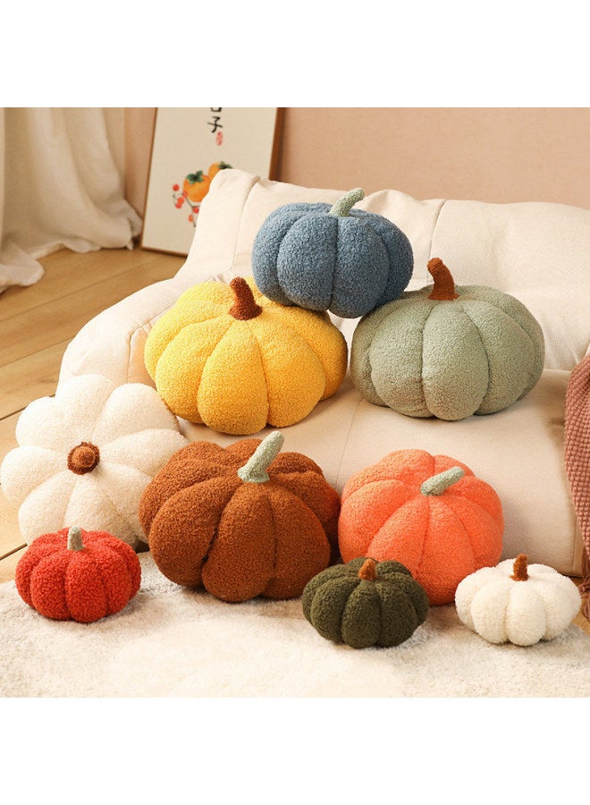 Creative Sofa Living Room Pillow Cushion Pumpkin Pillow Indoor Plush Toy Decorations Bay Window Pillow-Specifications:Red-Color:40cm (single Vacuum Compression) - Image 2