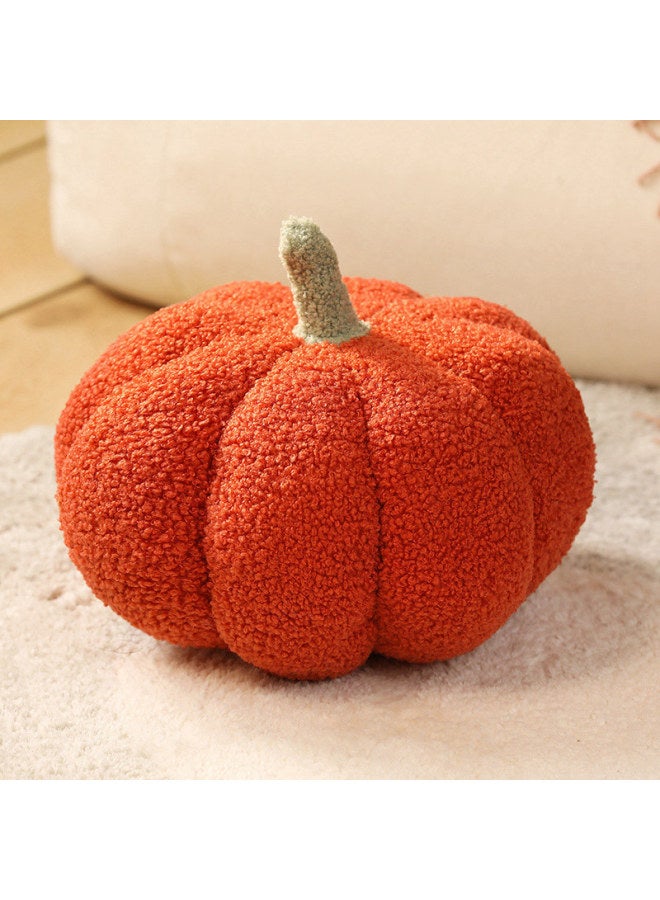 Creative Sofa Living Room Pillow Cushion Pumpkin Pillow Indoor Plush Toy Decorations Bay Window Pillow-Specifications:Red-Color:40cm (single Vacuum Compression) - Image 1