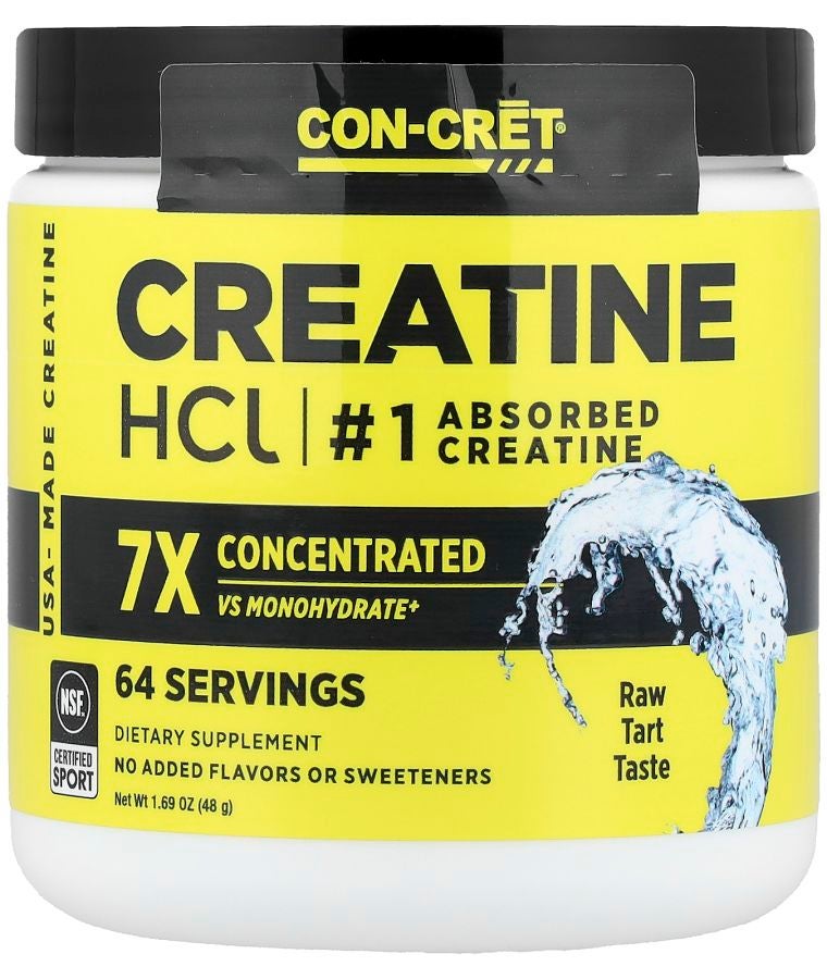 Creatine HCl Raw Tart 1.69 oz (48 g)