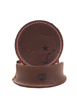 Durable Thick Leather Texas State Lone Star Coasters With Stitching (6Pack) Handmade Includes 101 Year Warranty :: Bourbon Brown - pzsku/Z2A9B2254BF6A81B7F4B6Z/45/_/1686212593/a2d9bfee-050d-4f3e-8c4b-174e58fbf4cd