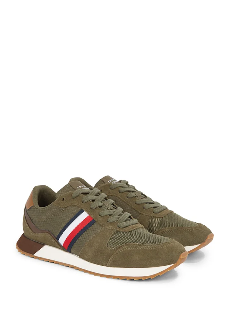 تومي هيلفيغر Casual Lase Up Low - Top Sneakers