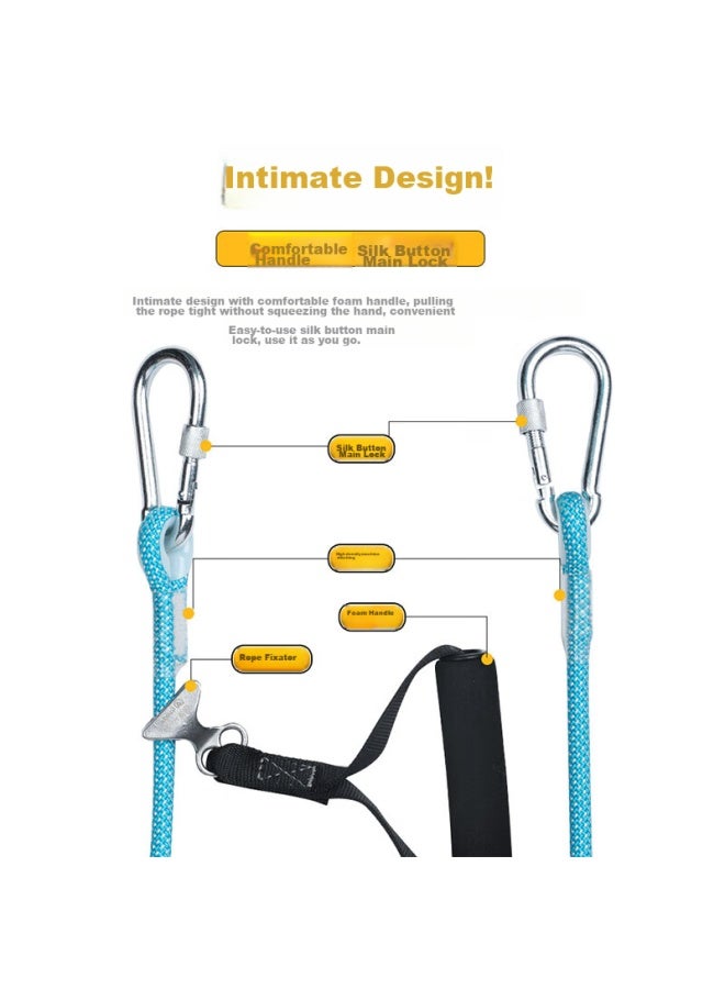 Canle Kanle Steel Wire Clothesline, Outdoor Drying Rope, Pull-tight Anti-sagging Clothesline, Hanging Rope, Outdoor-specific Rope - Image 4