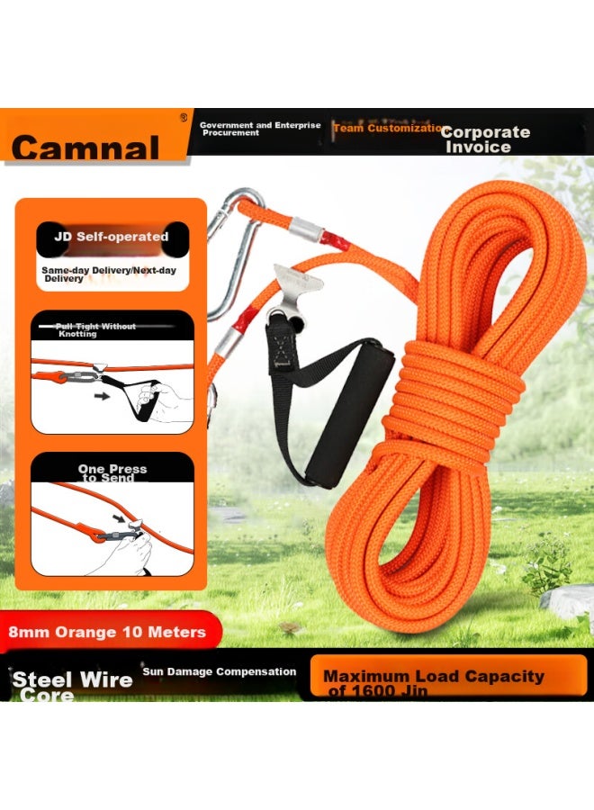 Canle Kanle Steel Wire Clothesline, Outdoor Drying Rope, Pull-tight Anti-sagging Clothesline, Hanging Rope, Outdoor-specific Rope - Image 1