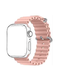 PROVENGE Provenge High quality Silicone Smart watch Strap Band for Apple Watch Ultra /9/8/7/6/5/4/3/2/SE 42mm 44mm 45mm Strap Watch Bracelet Pink  - Image 2