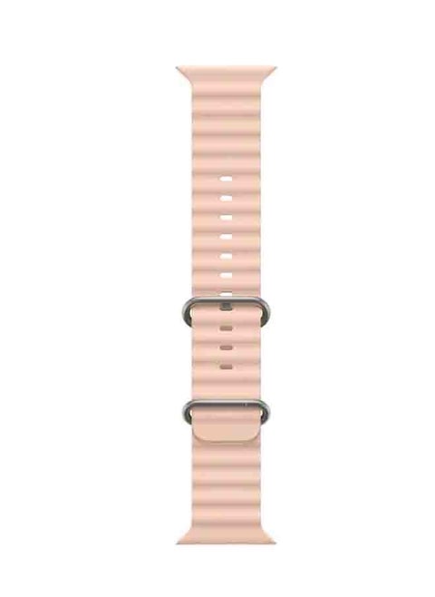 Provenge High quality Silicone Smart watch Strap Band for Apple Watch Ultra /9/8/7/6/5/4/3/2/SE 42mm 44mm 45mm Strap Watch Bracelet Pink
