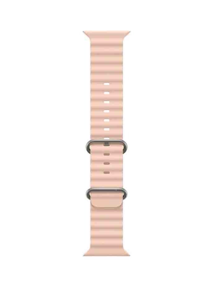PROVENGE - Provenge High quality Silicone Smart watch Strap Band for Apple Watch Ultra /9/8/7/6/5/4/3/2/SE 42mm 44mm 45mm Strap Watch Bracelet Pink - Image 1