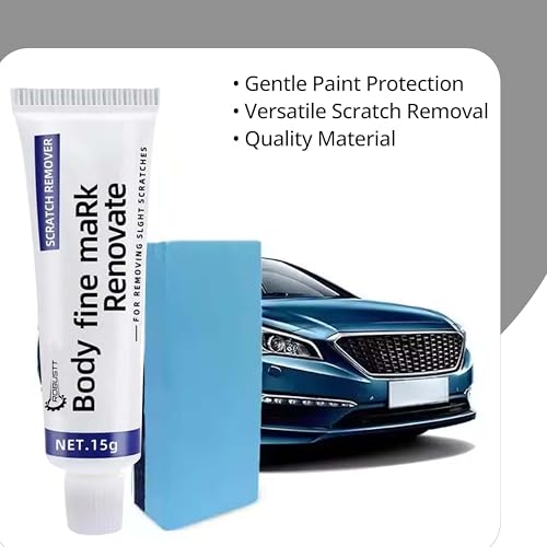 Robustt Car Scratch Repair Wax - Pack of 1 | Car Scratch Remover | Remove Slight Scratches | Easy To Use | Removes Water Spots & Paint Swirls - Image 2