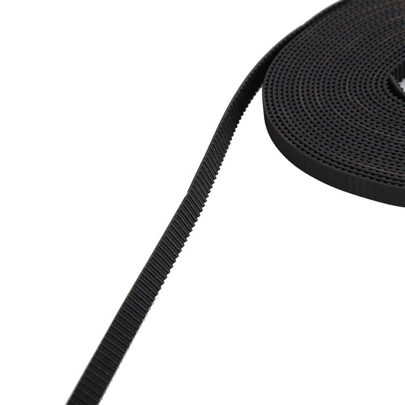 Black Rubber 5m x 6mm 2GT Timing Belt Kit With 4 Synchronous Wheels For 3D Printer - Image 3