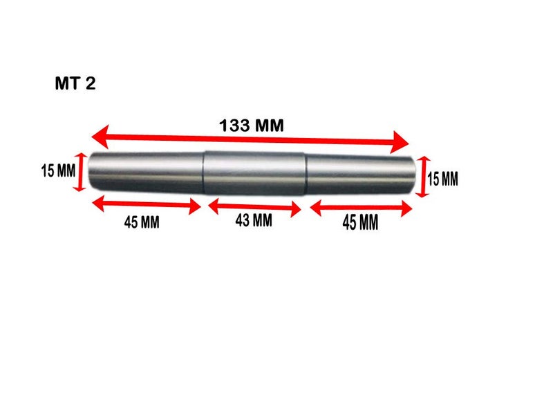 AI New 2MT - 2MT - Lathe Alignment Test Bar for Nova Lathes MT2 - MT2 - Image 2