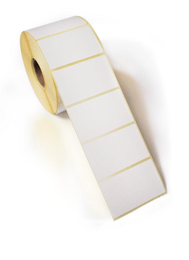 Generic - Barcode sticker for  Barcode printers,Size 60*40mm 5 rolls of 1000 stickers - Image 1