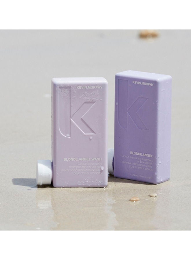 KEVIN.MURPHY Blonde Angel  Enhancing Treatment Conditioner For Blonde Colored Hair Purple 250ml - Image 4