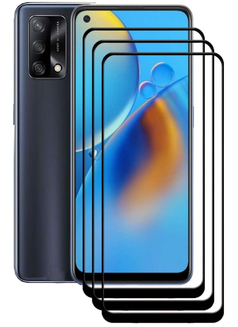 ACLIX 3 Pieces Antistatic ESD Dustproof Premium Quality High Definition Tempered Glass Screen Protector Designed For Oppo A74 - Image 1