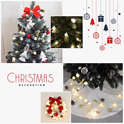 Epyz Solar String Lights, 6.5 Meter 30 LED Decorative Lighting Snow Ball for Garden, Home, Patio, Lawn, Party, Holiday, Indoor, Outdoor, Party Decorations Waterproof (Warm Yellow) - Image 4