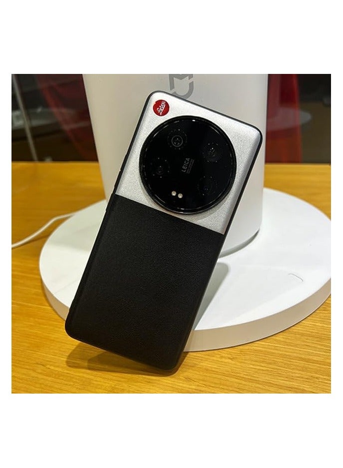 حافظة جلدية متوافقة مع شاومي 13 الترا للصدمات حافظة فاخرة مزدوجة اللون جراب هاتف ل شاومي 13 رقيقة جدا الغطاء الخلفي