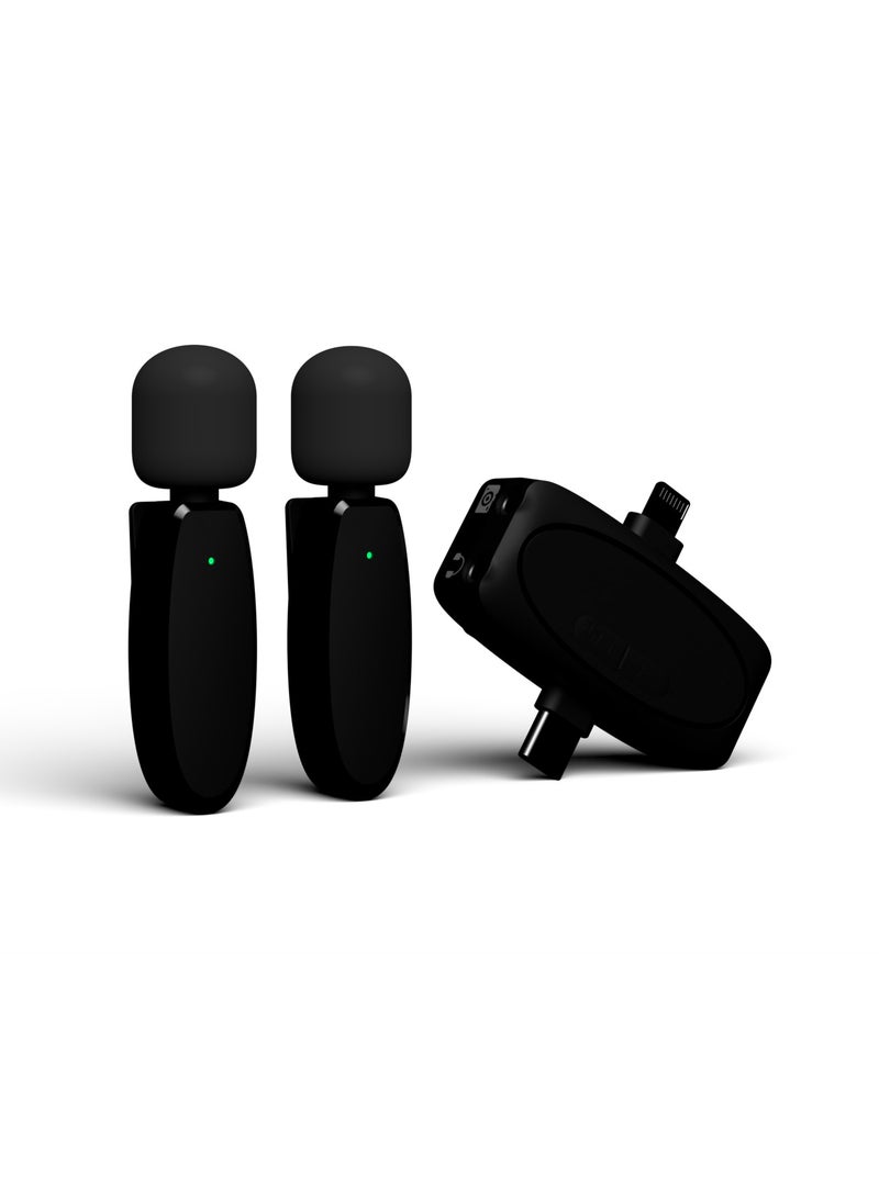 Yesido Wireless Microphone KR15, Portable 360-Degree Sound Pickup, Type-C With IP Transmission, Dual Transmission Ports, 2-in-1. - Image 1