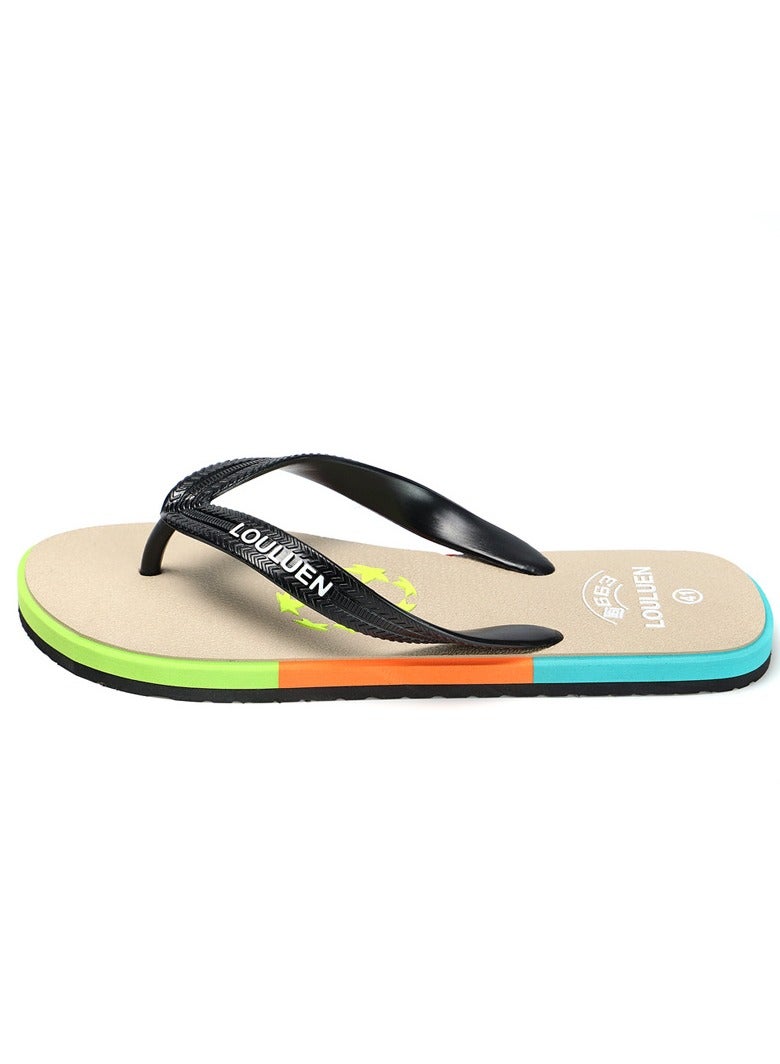 LOULUEN Non Slip Summer Beach Slippers for Home, Travel & Outdoor - Image 1