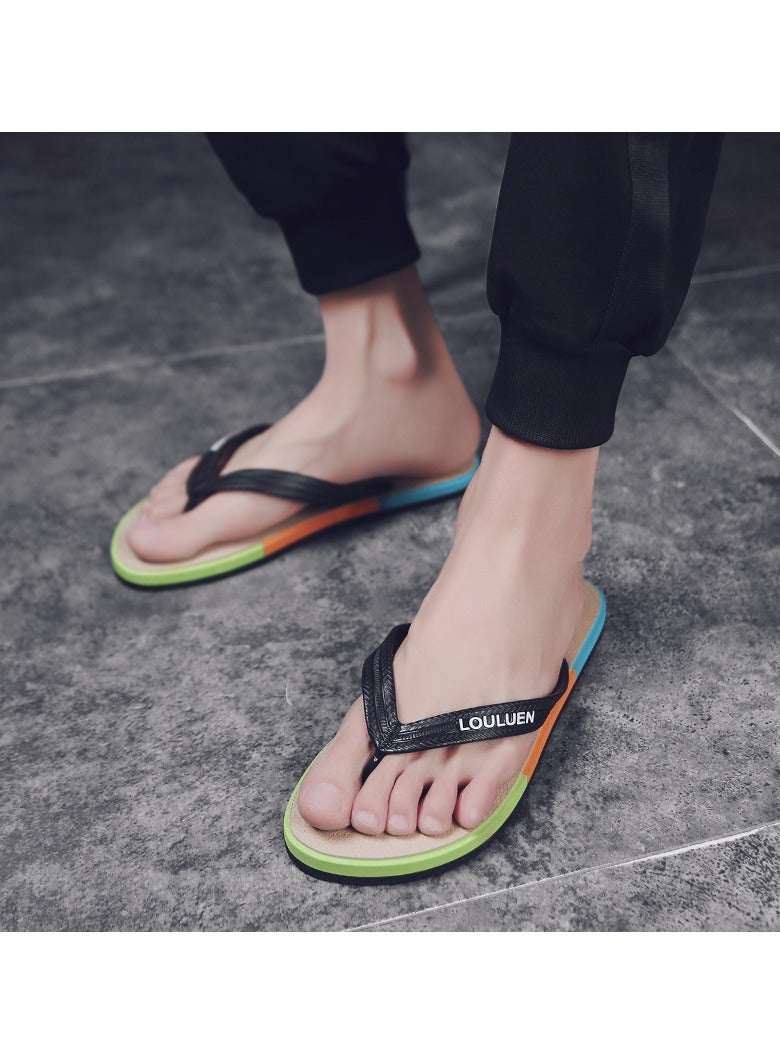 LOULUEN Non Slip Summer Beach Slippers for Home, Travel & Outdoor - Image 2