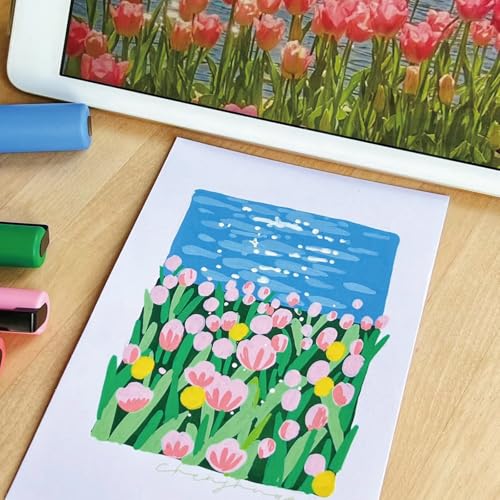 YIXUNHL Cover stock Paper, White Cardstock 8.5 x 11, 110 lb/300 gsm Heavy Card Stock for Printer, Card Stock Paper for Invitations, Scrapbooking, Greeting, Crafts, Diy Cards, Decoration, Drawing (White, 25P) - Image 4
