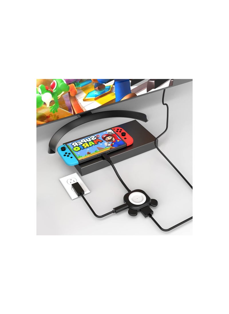 Generic Switch Dock, fit for Nintendo Switch, Portable Switch TV Docking Station with HDMI USB 3.0 Port and USB C Charging, Compatible with Steam Deck MacBook Surface Samsung Phone…  - Image 4