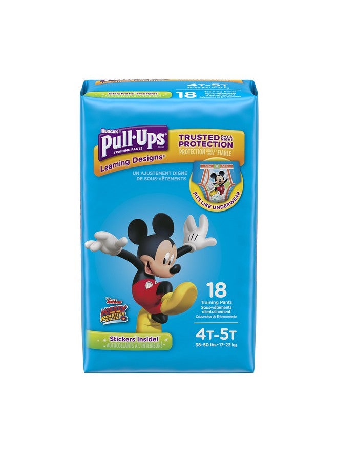 Pull-Ups Learning Designs Potty Training Pants for Boys, 4T-5T (38-50 lb.), 18 Ct. (Packaging May Vary) - Image 1
