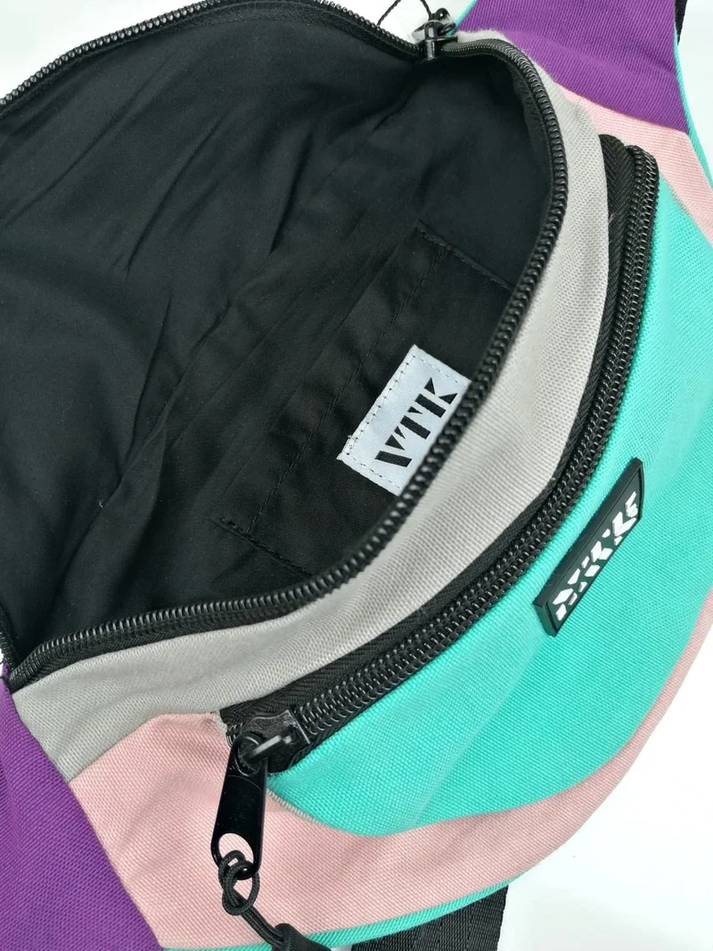 Vatkalimon Colored Mint Shoulder and Waist Bag
