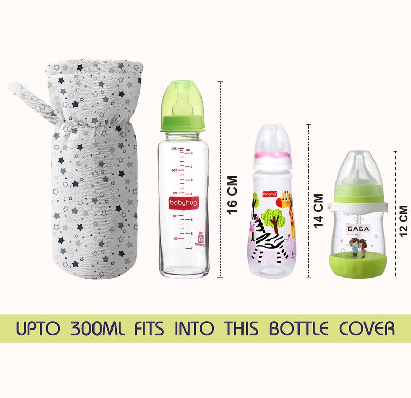 Custom Catch Cotton Baby Bottle Modern Bag Personalized with Flower, Ladybug, Bee Or Butterfly (Pink) (Pink) (Pink) (Blossom) - Image 2