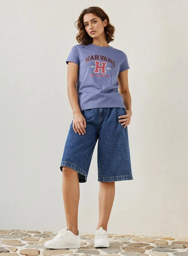 SP Characters Harvard Print T-shirt