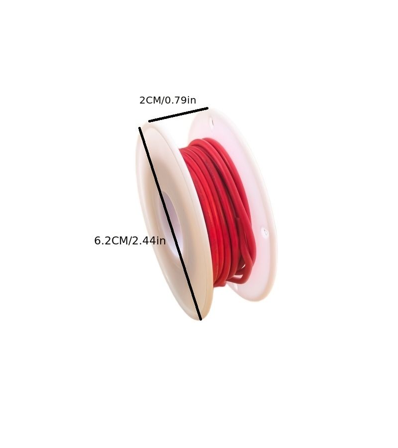 سلك تمديد السيليكون الأخضر 26AWG 16.4ft مع نحاس مطلي بالقصدير لكابلات LED - Image 1