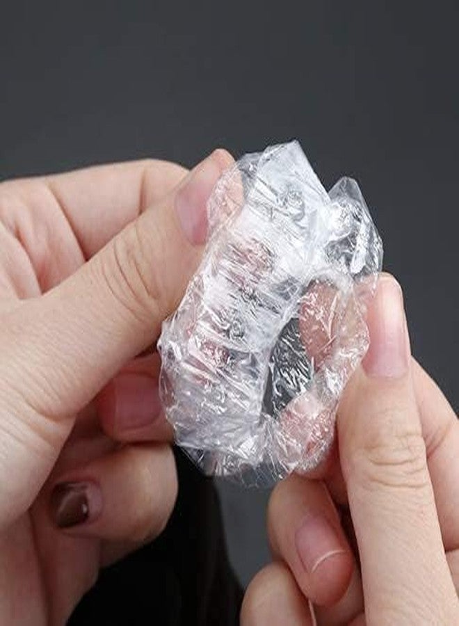 Feora9X FEORA 200 Pieces Transparent Ear Cover for bathing Ear Caps for Shower Waterproof Ear Protection from Water Ear Cap for Women Hair Dye Bathing Ear Protector from Water Salon Accessories - Image 2