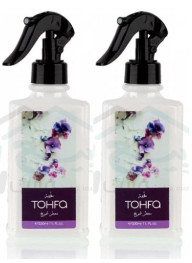 TOHFA - 2 pieces of Shomoukh Air Freshener from Masterpiece 330 ml - Image 1