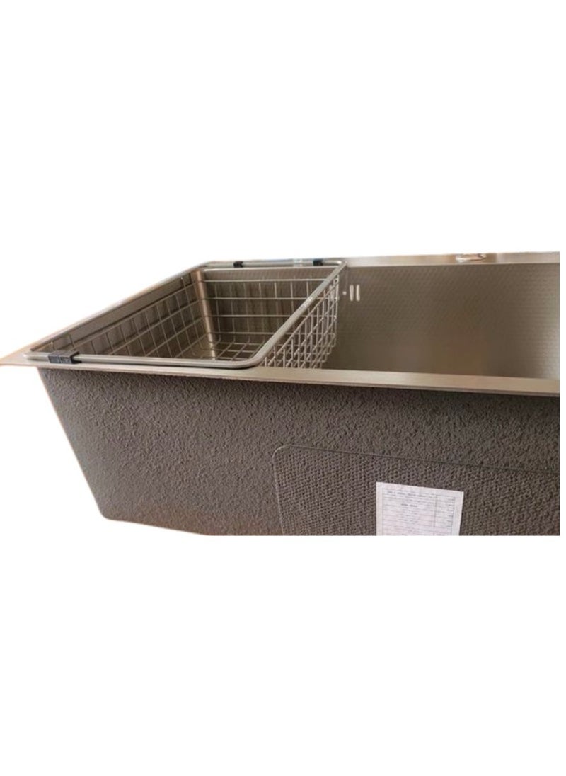 Shams Hand made kitchen sink, 3.23 mm, size 70 x 45)  - Image 4