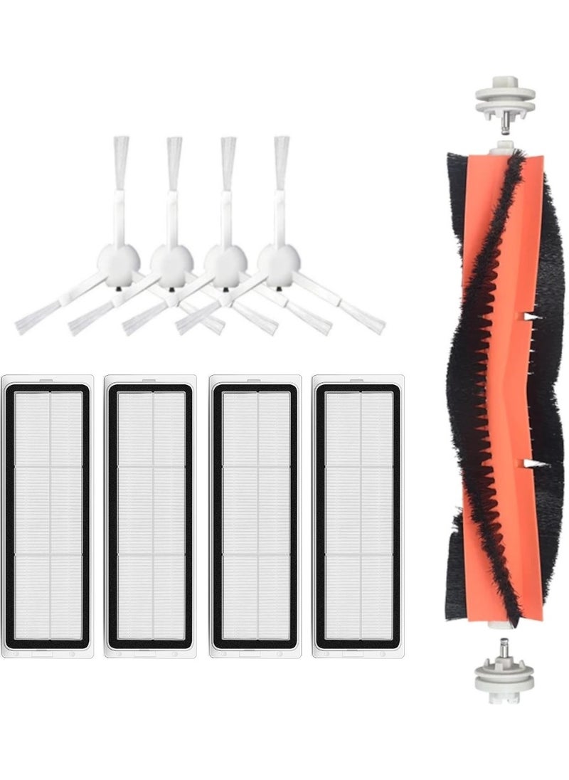 robotyedek - Dreame Bot D10 Plus Compatible Spare Mopless Brush Filter Set - 9 Pieces - Image 1